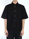 Amiri Ma Quad Jacquard Shirt In Black