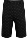Amiri Wool Cotton Blend Shorts