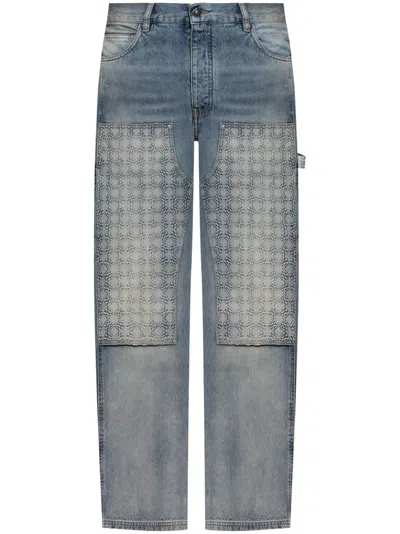 Amiri Ma Quad Jeans In Blue