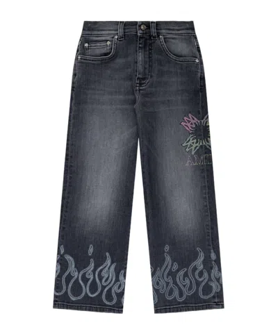 Amiri Ma Quad Jeans In Gray
