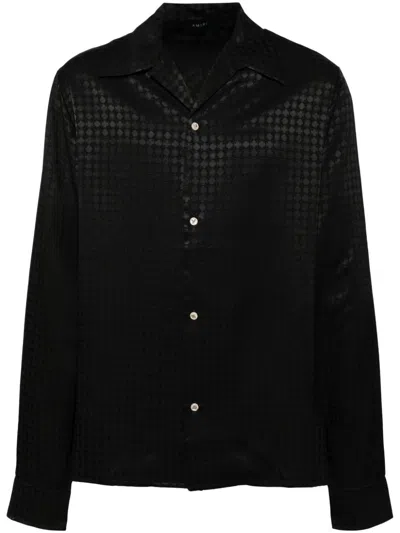 Amiri Black Ma Quad Long Sleeve Shirt