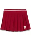 Amiri Ma Quad Mini Skirt In Red