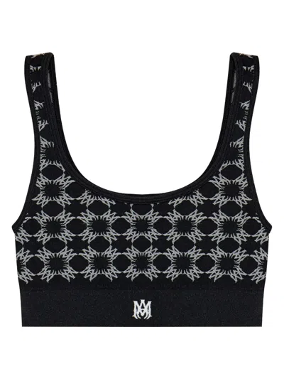AMIRI MA QUAD-MONOGRAM BRA