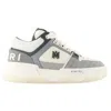Amiri Ma Quad Debosses Nubuck Ma-1 Sneakers In Grey