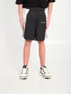 Amiri Quad Panel Side Stripe Tailored Shorts In Multi