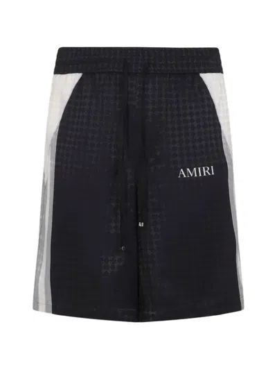 Amiri Ma Quad Panel Shorts In Animal Print