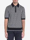 Amiri Ma Quad Polo Shirt In Black