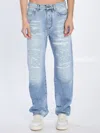 Amiri Ma Quad Straight-leg Distressed Jeans