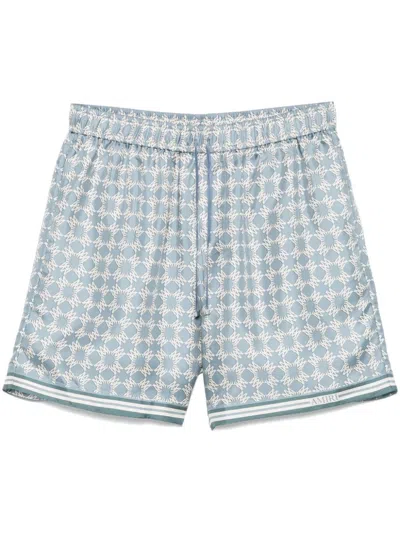 Amiri Ma Quad Shorts In Blue