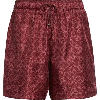 AMIRI AMIRI MA QUAD SILK BOWLING SHORTS