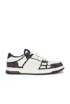 Amiri Men's Ma Quad Skel Top Low Sneaker In Midnight Indigo