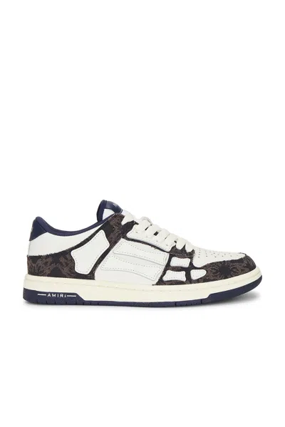 Amiri Ma Quad Skel Top Low In Midnight Indigo