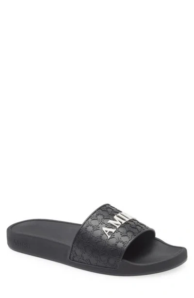 Amiri Ma Quad Slide Sandal In Black
