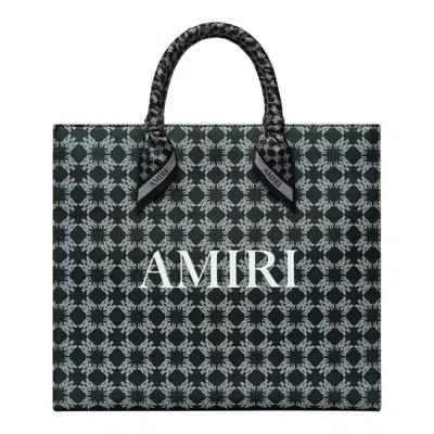 Amiri Ma Quad Small Tote In Black