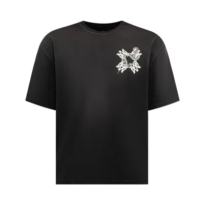 Pre-owned Amiri Ma Quad Snake Tee 'black' | Men's Size Xs