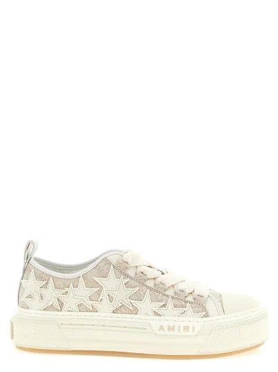 Amiri Ma Quad Stars Court Low Sneakers In Transparent