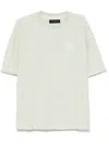 Amiri Ma Quad Towelling T-shirt In Green