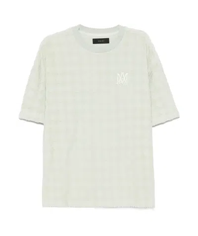 Amiri Ma Quad Towelling T-shirt In White