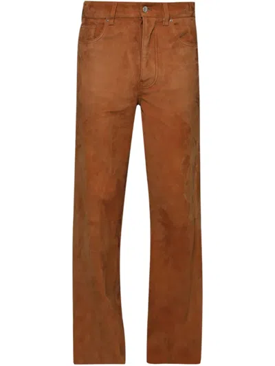 Amiri Quad Baggy Pant Golden Coast In Brown