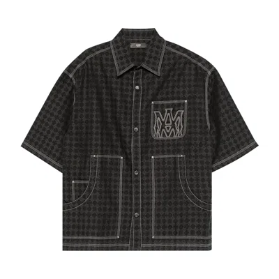 Pre-owned Amiri Ma Quad Work Shirt 'black' | Men's Size M
