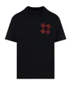 Amiri Black Cotton Jersey Ma Quad T-shirt In Black