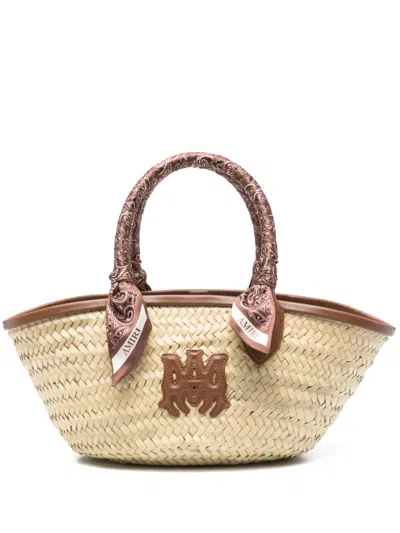 Amiri Ma Raffia Tote Bag