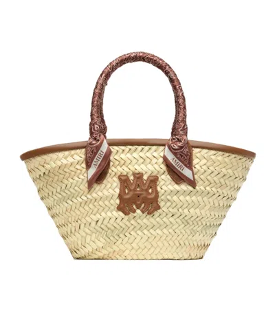 Amiri Women's Ma Raffia Micro Tote
