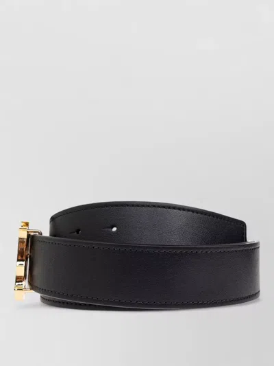 Amiri Ma Reversible Enamel Belt Loops Design In Black