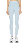 Amiri Ma Ribbed Seamless Legging In Cerulean