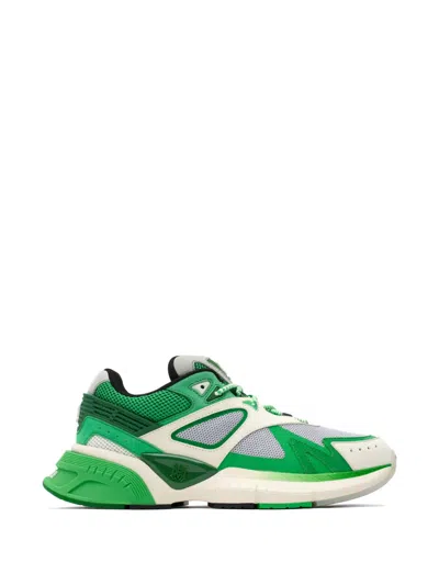 Amiri Ma Runner Panelled Sneakers In Green