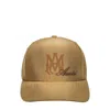 Amiri Ma Script Baseball Cap In Brown