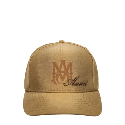 Amiri Ma Script Baseball Cap In Brown