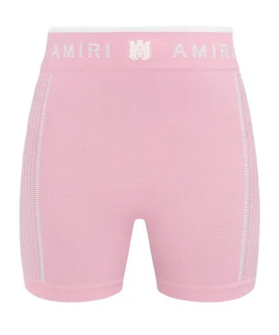 Amiri Ma Seamless Shorts In White