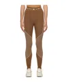 Amiri Ma Seamless Skinny Leggings In Brown