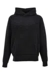 Amiri Hoodie Aspect Déchiré En Coton In Black