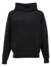 Amiri Hoodie Aspect Déchiré En Coton In Black