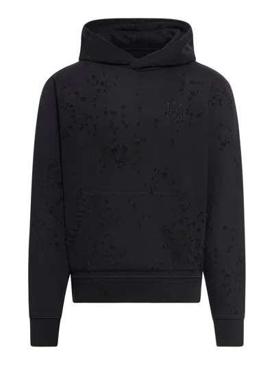 Amiri Ma Shotgun Hoodie In Black