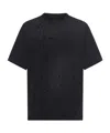 Amiri 'shotgun' Crew Neck T-shirt In Black