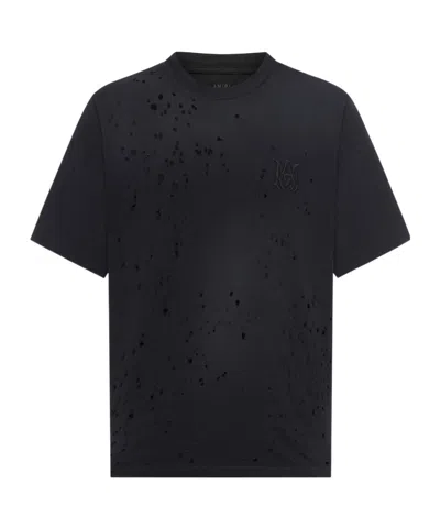 AMIRI AMIRI MA SHOTGUN EMBROIDERED T-SHIRT