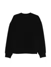 Amiri Embossed Pattern Sweatshirt In Black