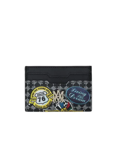 AMIRI MA STATION PATCH CARD HOLDER
