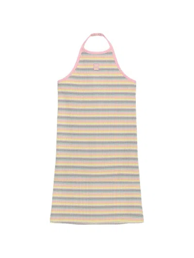 Amiri Kids' Ma Striped Dress In Multi