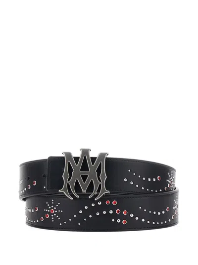 Amiri Ma Stud Studded Belt In Black