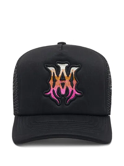 Amiri Ma Surf Foam Trucker Hat In Black