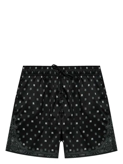 Amiri Ma Swim Shorts In Black