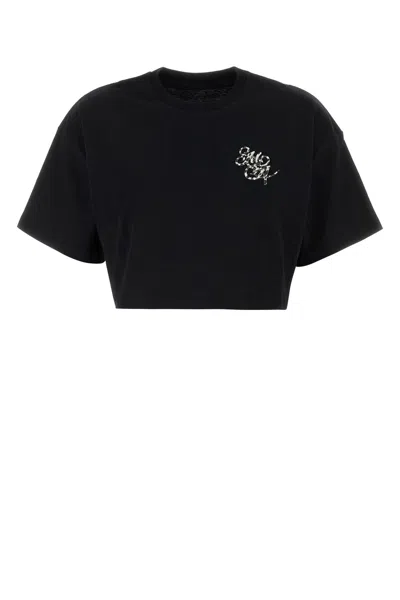 Amiri Black Swirl Leopard T-shirt