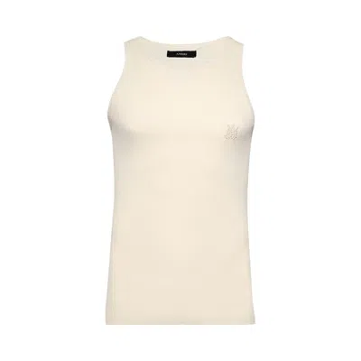 Pre-owned Amiri Ma Tonal Tank 'alabaster' | White | Men's Size Xl