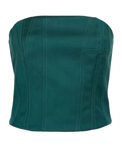 AMIRI MA WOOL BUSTIER
