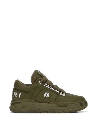 Amiri Khaki Metallic Ma-1 Sneakers In Green
