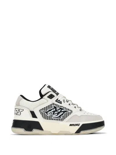 Amiri Ma-94 Panelled Leather Sneakers In White